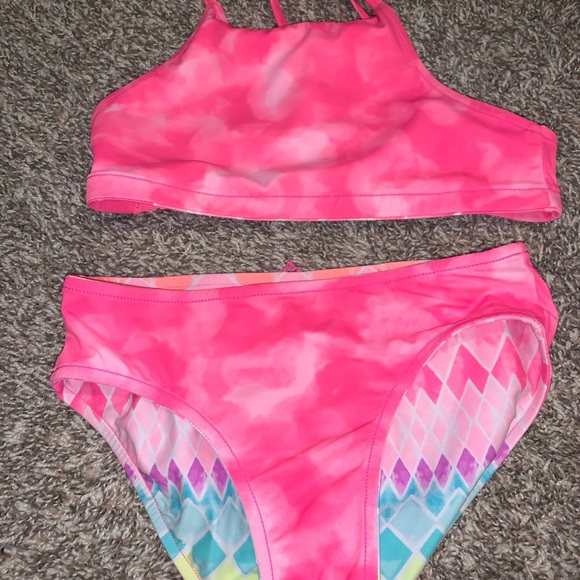 justice reversible bathing suit - Picture 3 of 4